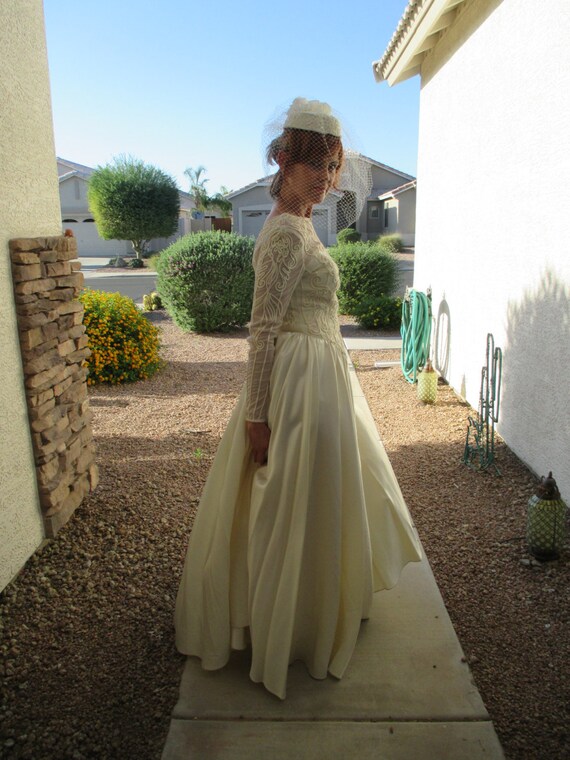 Vintage Cache cream all occasion wedding formal i… - image 2