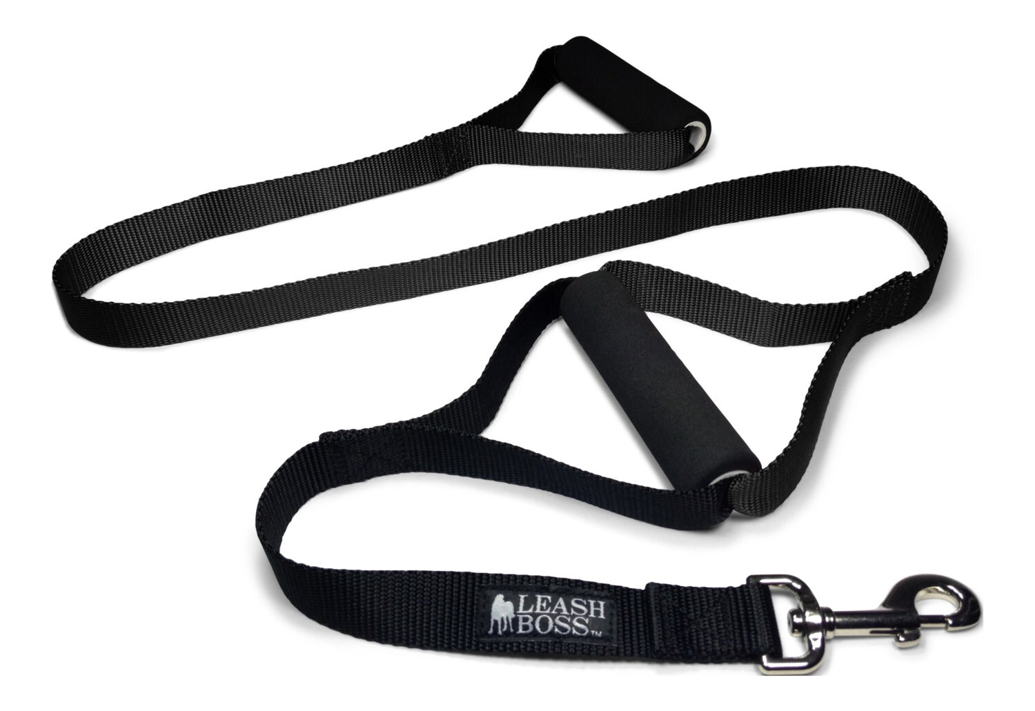 double handle dog lead