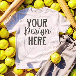 Baseball Softball T-Shirt Mockup, Sports theme mockup,resect the drip,trendy mockup,Bella Canvas, Gildan Mockup,Comfort colors mockup, retro
