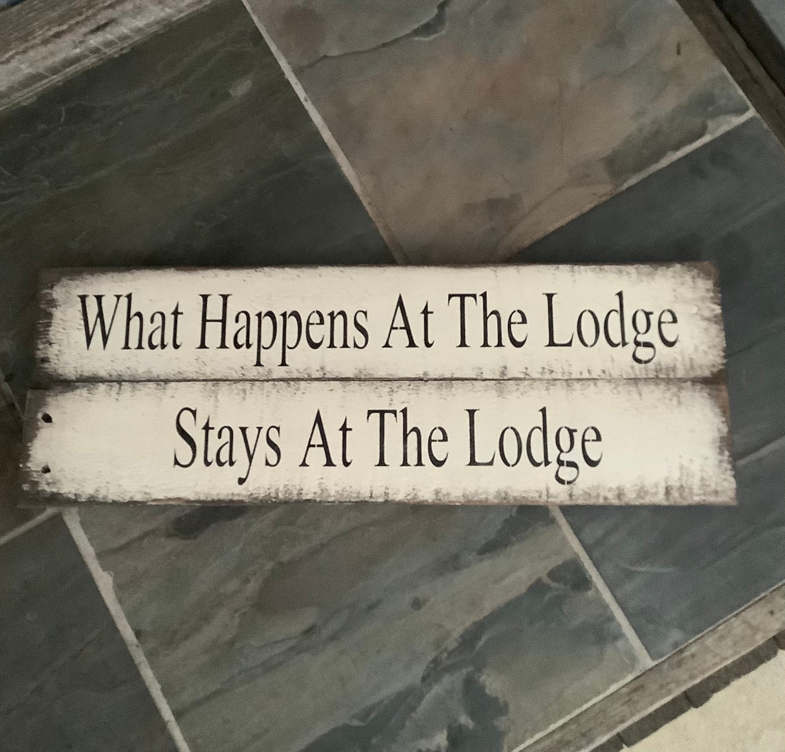 What Happens on the Porch Stays on the Porch Pallet Wood Sign Etsy
