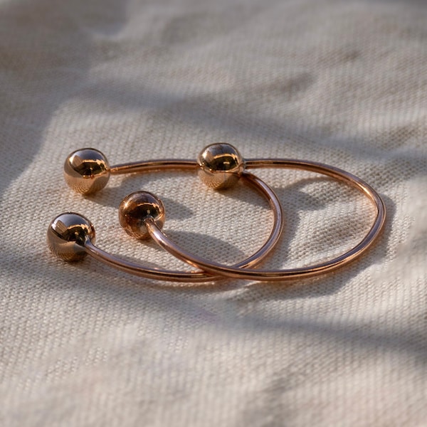 Solid Copper Bangle Bracelet,Handmade Copper Bangle, Balls bracelet