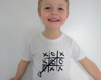 Child T-shirt Tick Tac Toe