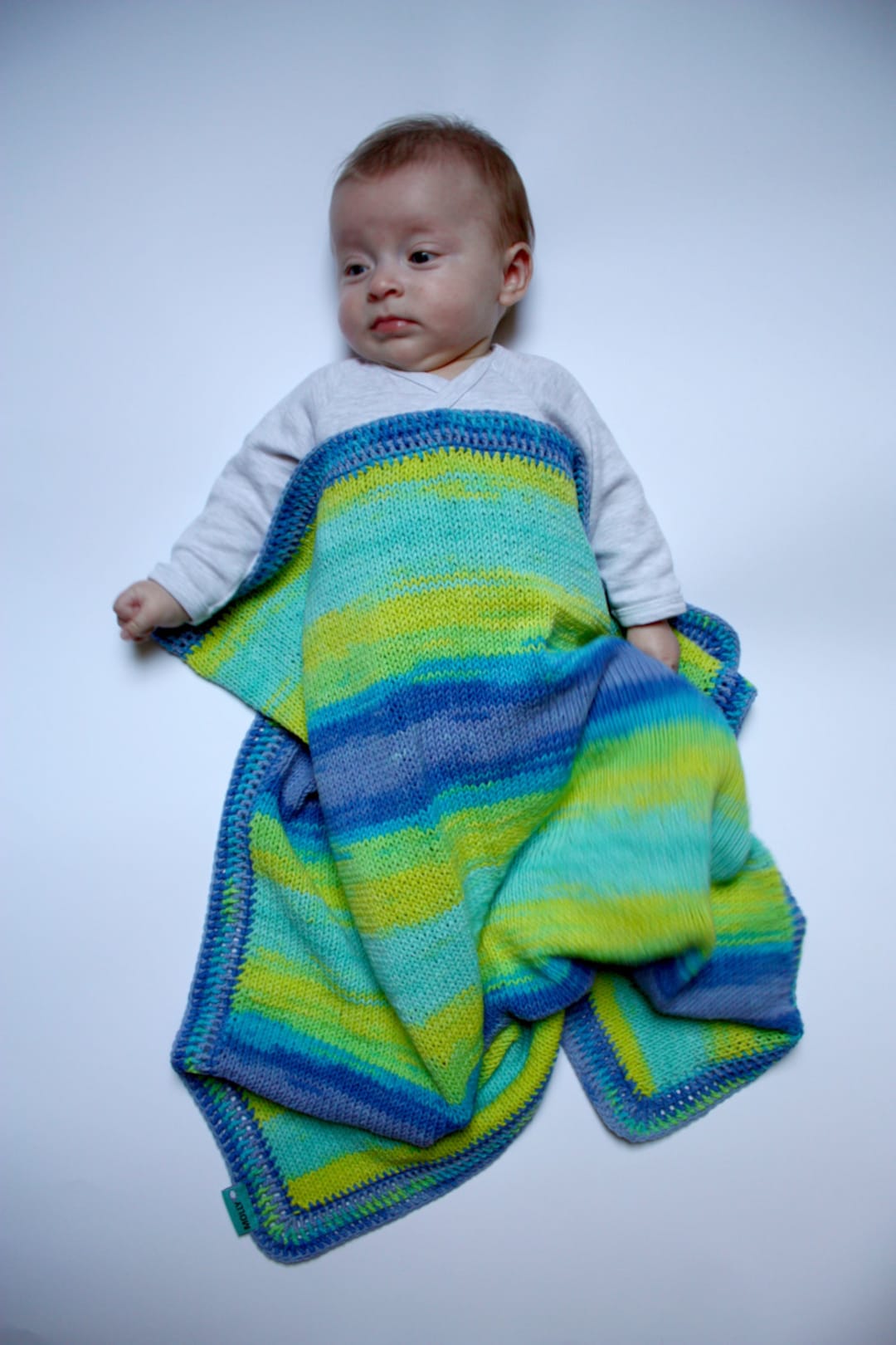 Newborn Baby Blanket and Hat Set Organic Cotton lime Etsy