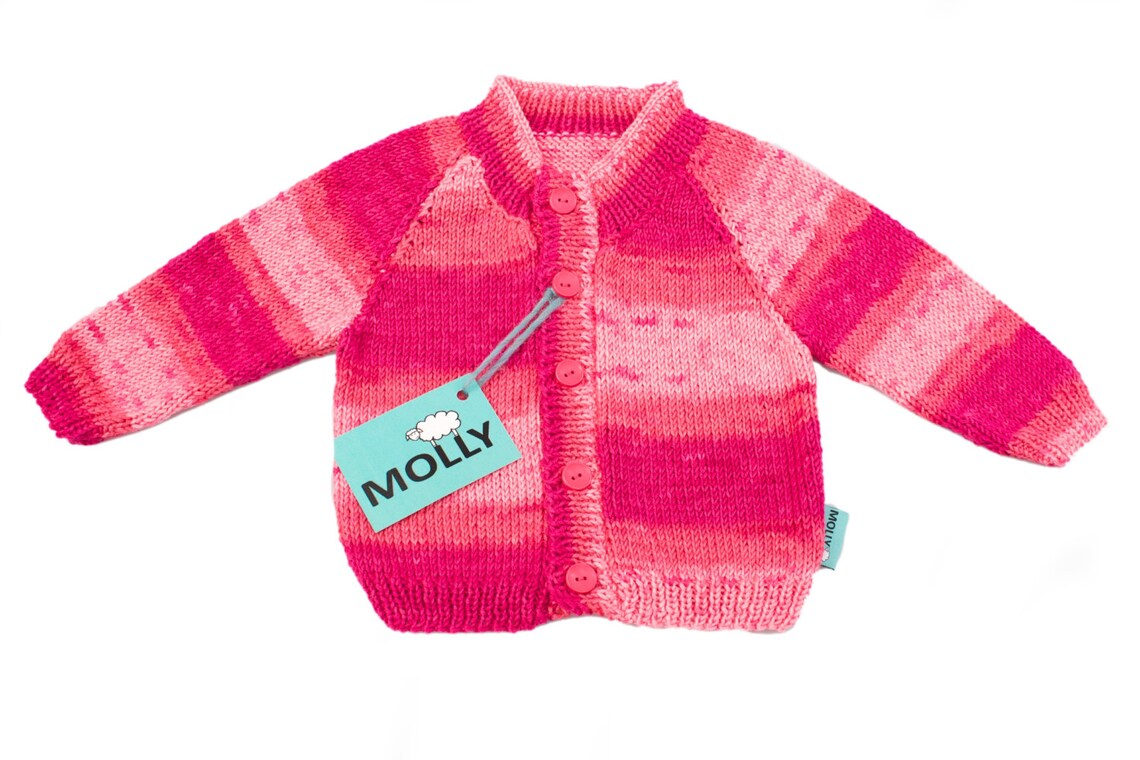 Cardigan Fille Next Rose à Motif Smiley – Taille 10 Ans – Très Bon état
