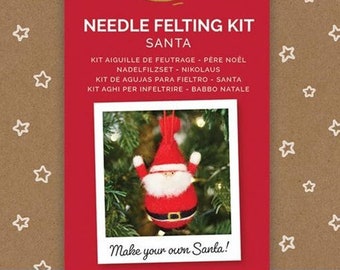 DoCrafts Maak eenvoudig een naaldviltset - Kerstdecoratie
