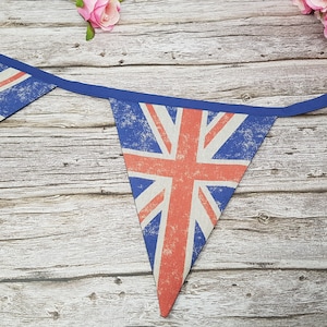 Union Jack, vintage style bunting, celebration, party, decoration, flag, king charles