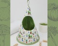 Conical/Cone/Swedish Clothespin/Peg bag - Garden Growing Vegetables Spring