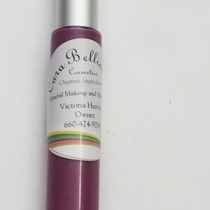 Vegan Cosmetics Beauty lip Gloss plum Color