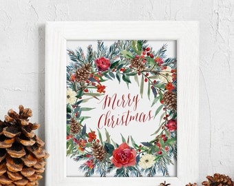 Christmas printables | Etsy
