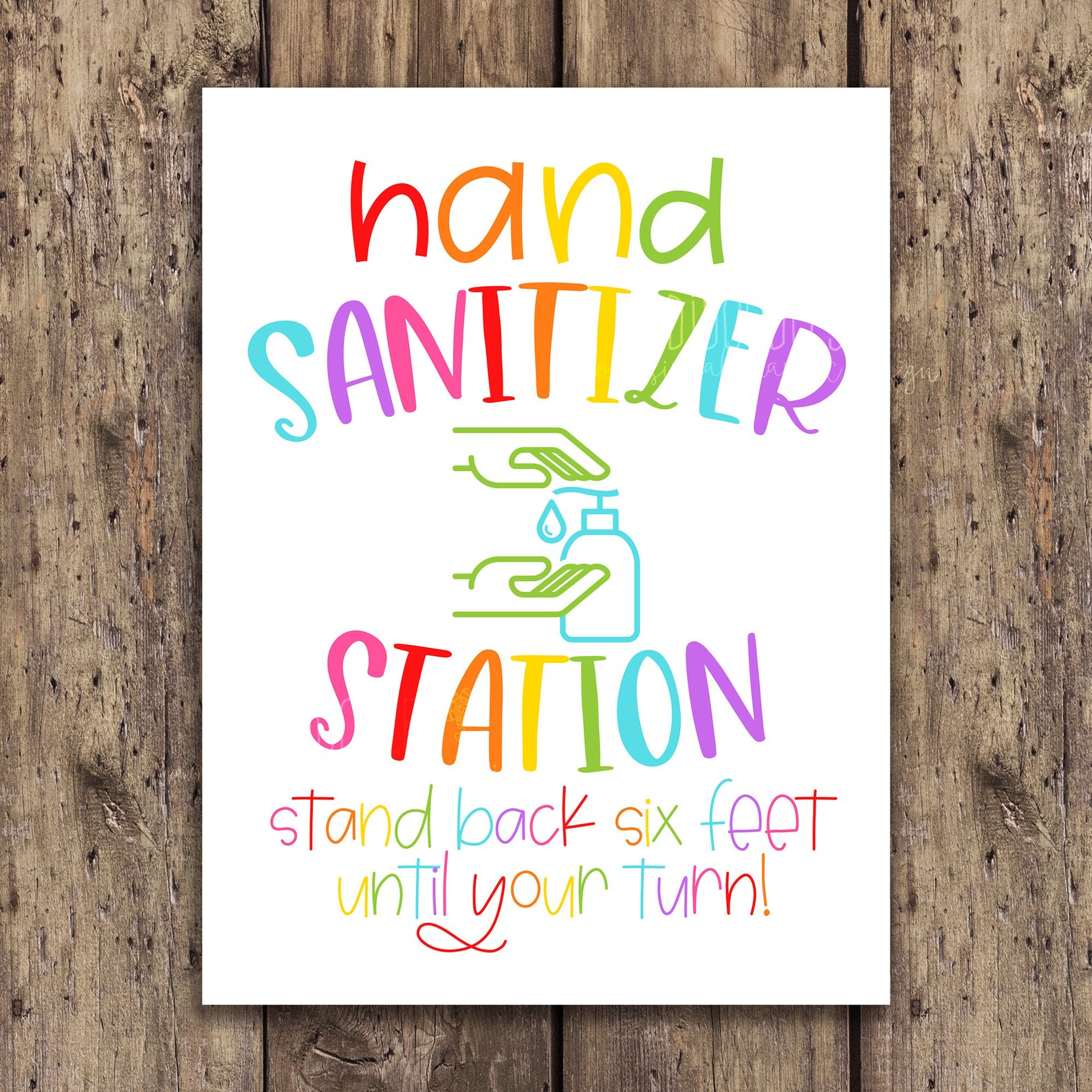 Classroom Poster Hand Sanitizer Station 18x24 Printable Etsy classroom-poster-hand-sanitizer-station-18x24-printable-etsy