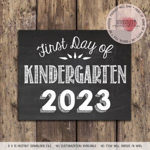 first day of school sign, first day of school, first day 2023, kindergarten, kindergarten sign, photo props for kids, school sign, 2023 year