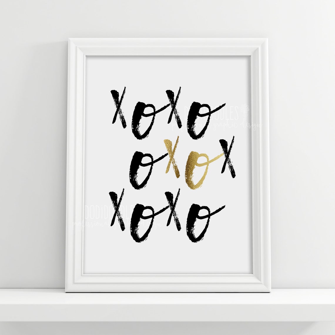 Xo xo printable xo print xo sign xo printables love love | Etsy