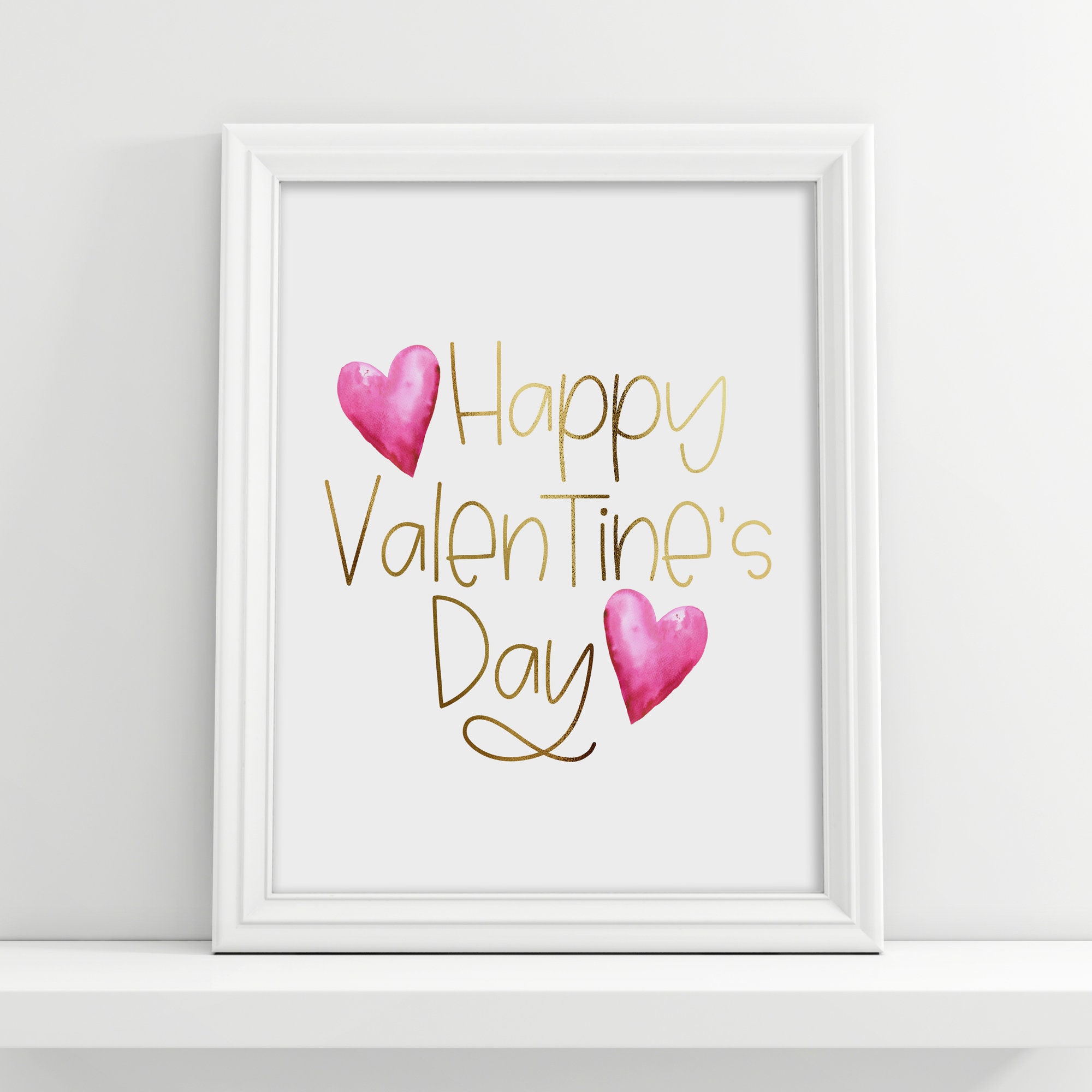 Happy Valentines Day Printables Valentines Day | Etsy
