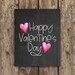 Happy Valentines Day Printable, Valentines Day, Valentine's Day Print ...