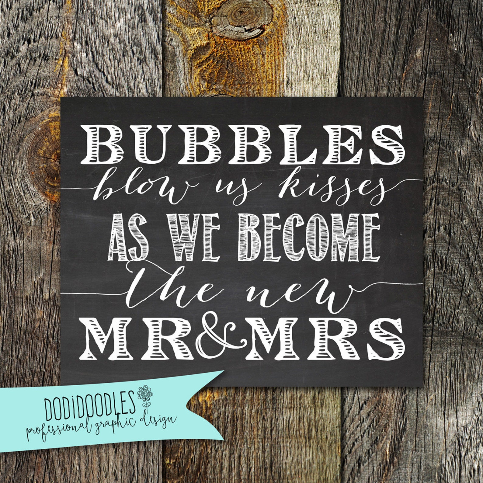 Bubble Send Off Wedding Bubbles Wedding Signs wedding Etsy