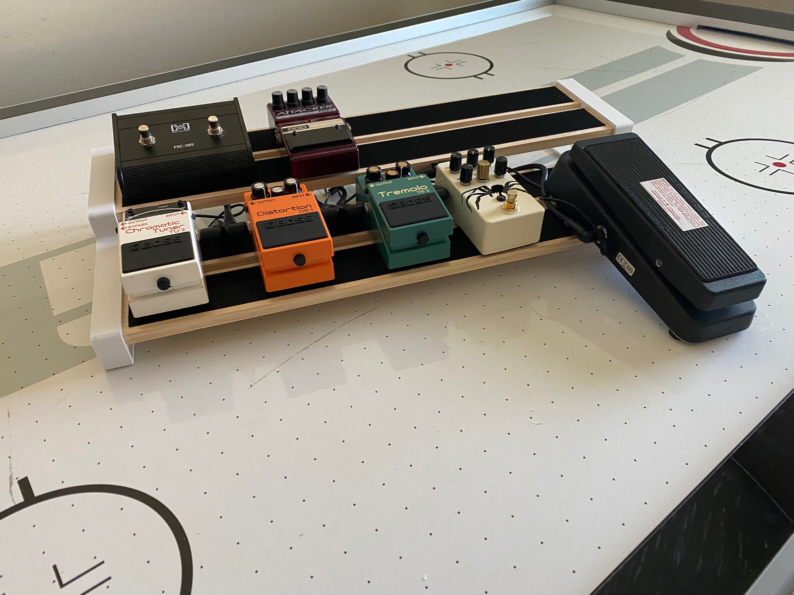 Custom DIY Pedal Board 2 Level Etsy