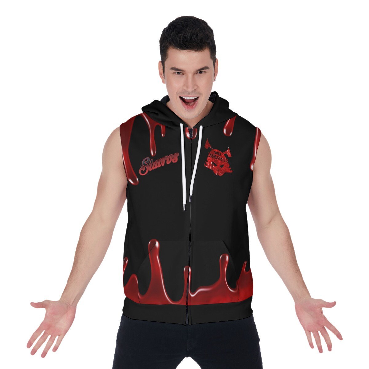 Sleeveless Hoodie Men - Shop Online - Etsy