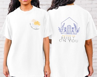 Firm Foundation Christian T-shirt: Comfort Colors Garment-Dyed Vintage Tee