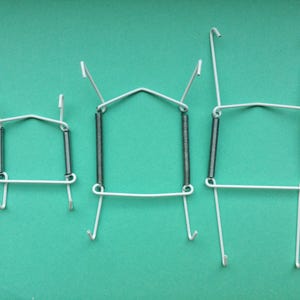 WALL PLATE HOOK, hanger for wall plates, hook for wall plates, plate hook, wall plate hanger, metal, wall plate