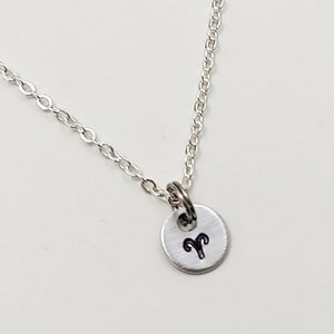 Silver Aries Necklace, Zodiac Necklace, Astrology Necklace, Zodiac Gift, Aries Charm, Zodiac Jewelry, Birthday Gift, Aries  Birthday Gift