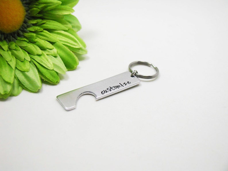 Personalized Keychain Set, Custom Keychain, Engraved Keychain, Couples Keychain, His And Her Keychain, Personalized Gift, Wedding Party Gift image 3