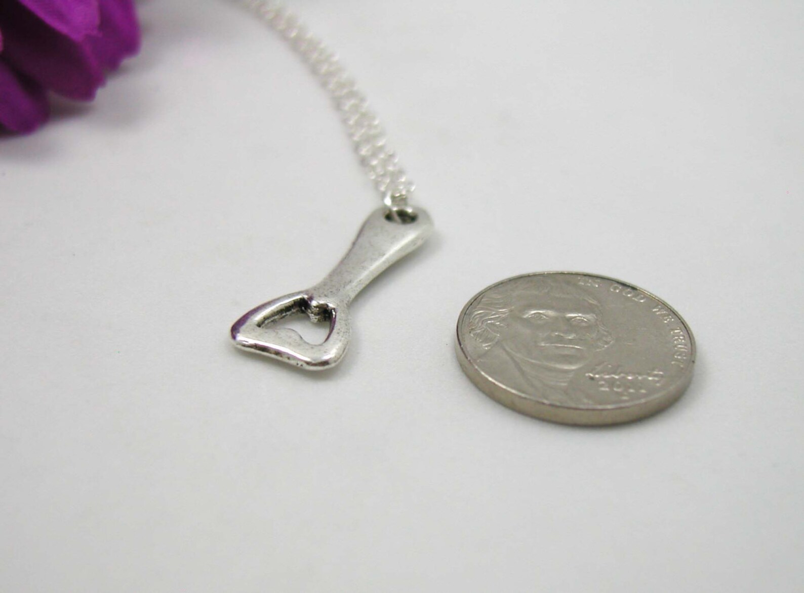 Bottle Opener Necklace Charm Necklace Bottle Opener Etsy