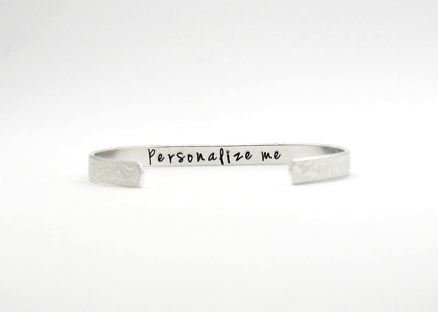 Custom Bracelet Cuff Personalized Bracelet Custom Cuff Etsy