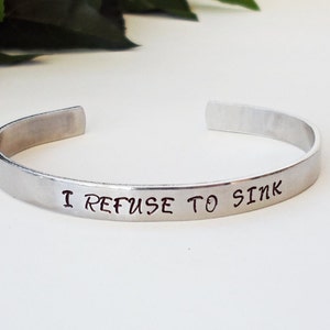 Custom Bracelet Cuff, Personalized Bracelet, Custom Cuff, Handstamped Cuff, Gift for Mom, Aluminum Cuff, Customized Gift, Personalized Cuff image 4