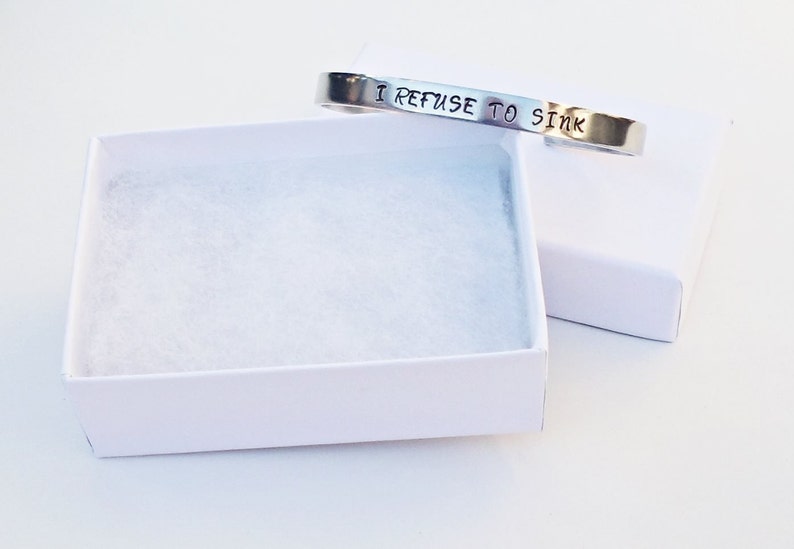 Custom Bracelet Cuff, Personalized Bracelet, Custom Cuff, Handstamped Cuff, Gift for Mom, Aluminum Cuff, Customized Gift, Personalized Cuff image 3