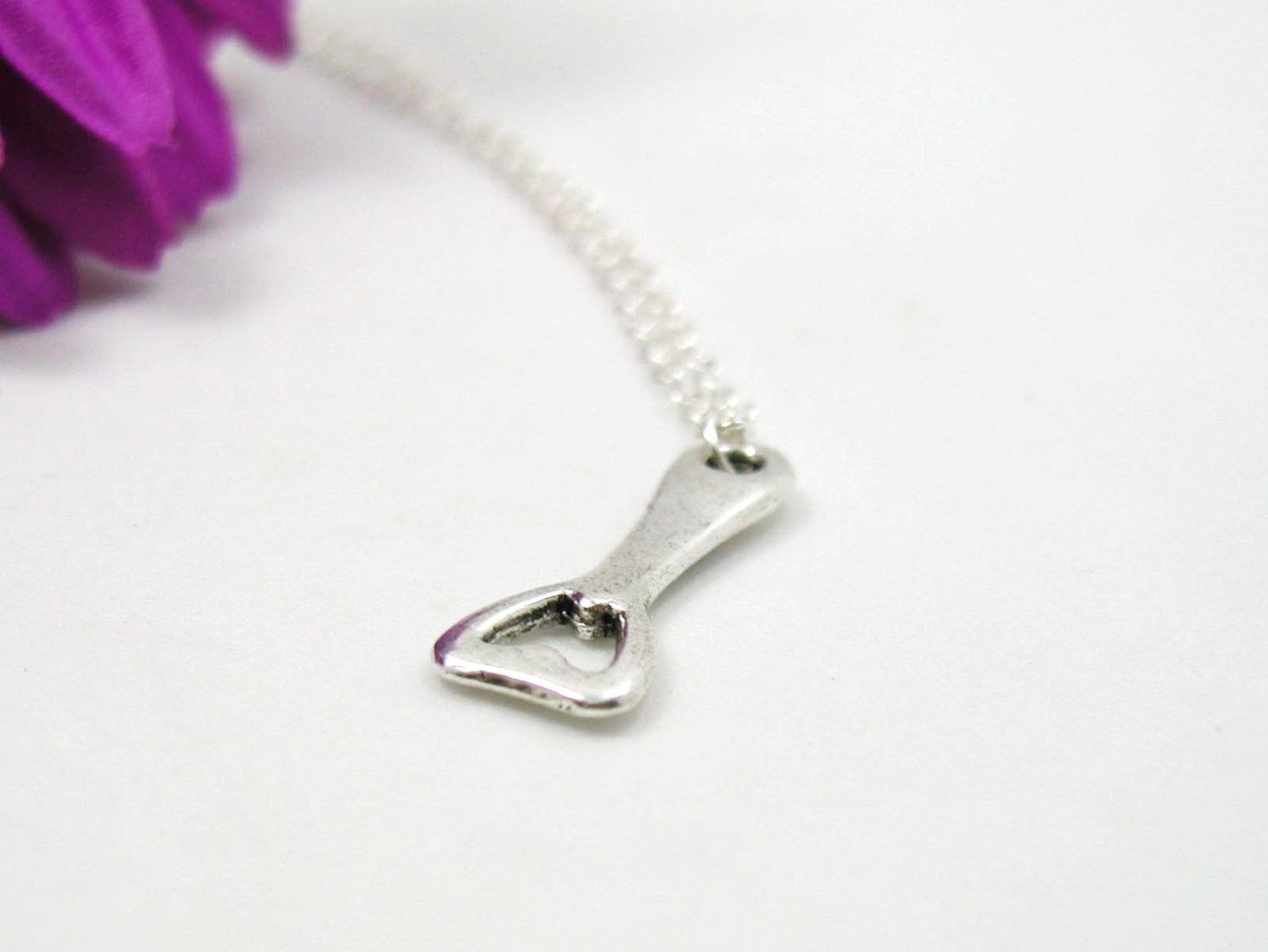 Bottle Opener Necklace Charm Necklace Bottle Opener Etsy