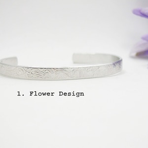 Secret Message Bracelet, Custom Bracelet Cuff, Personalized Bracelet, Custom Cuff, Handstamped Cuff, Aluminum Cuff, Custom Bracelet Jewelry