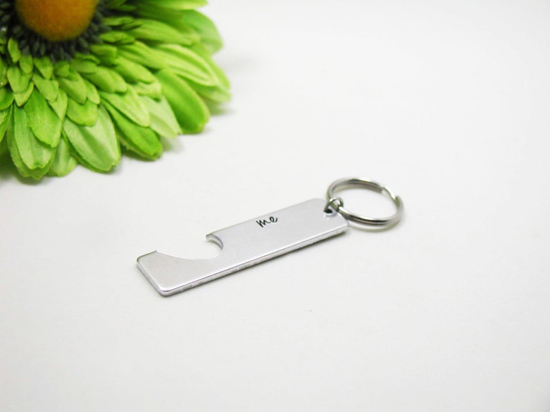 Personalized Keychain Set, Custom Keychain, Engraved Keychain, Couples Keychain, His And Her Keychain, Personalized Gift, Wedding Party Gift image 4