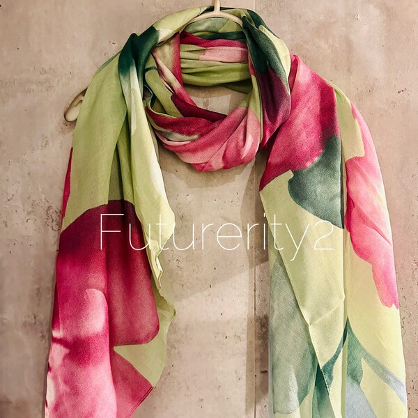 Assorted set of 10 Fair Trade Organic Cotton Scarf Large
