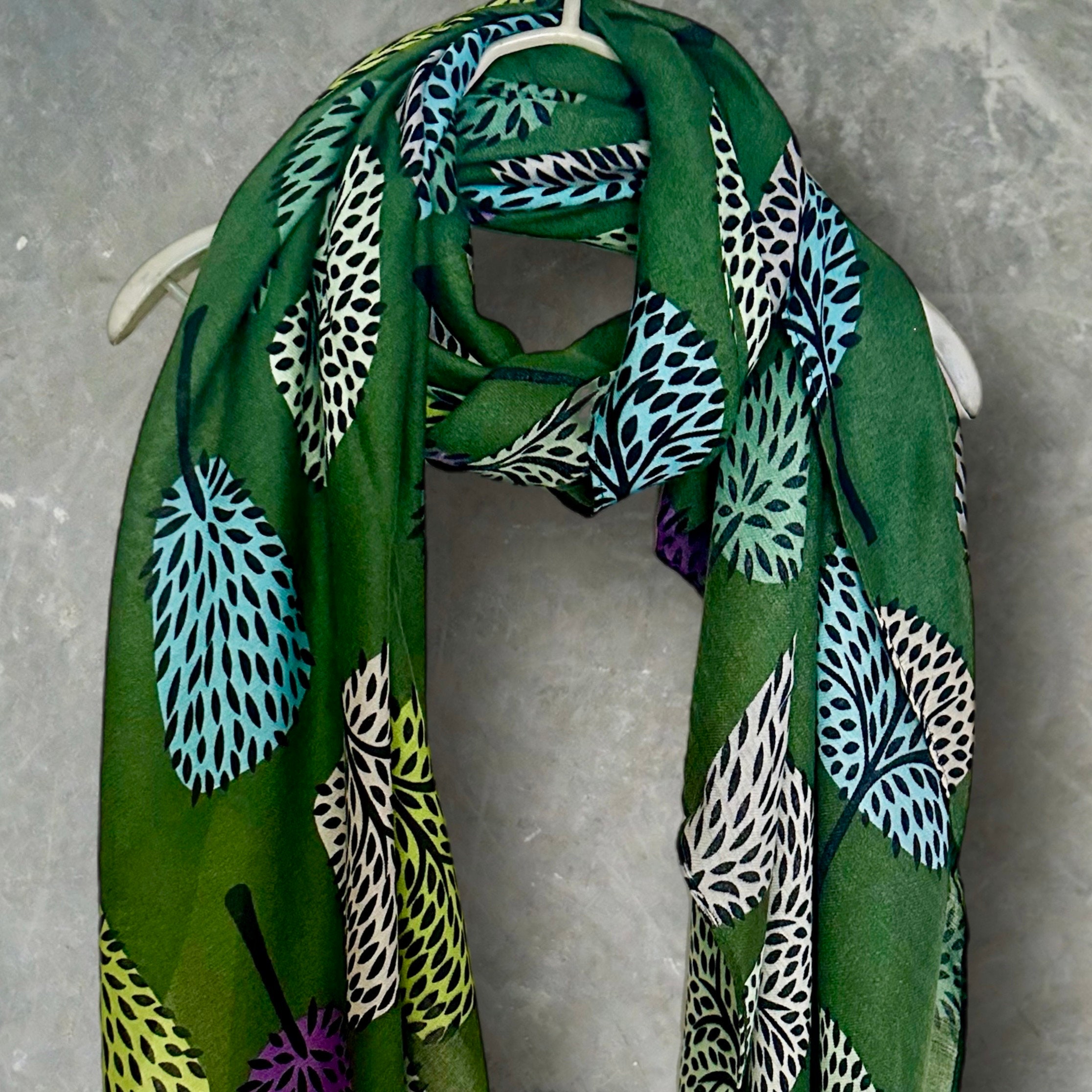 Silk Scarf Women Rectangular
