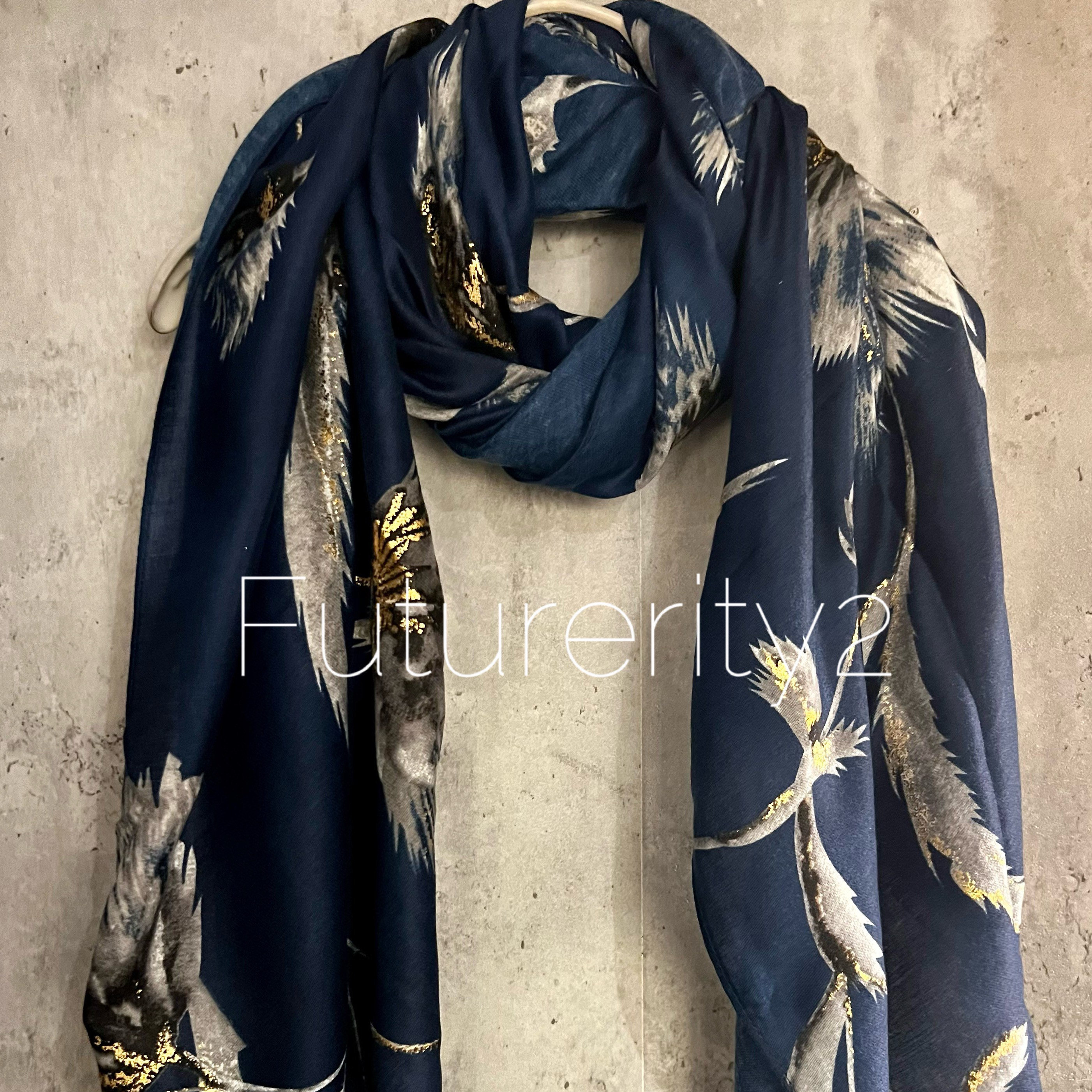 Thistle Silk Scarf