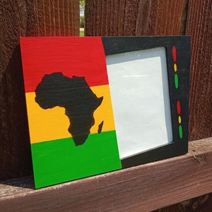 Africa Photo Frame Handmade Wooden Home Décor Tabletop Art Gifts