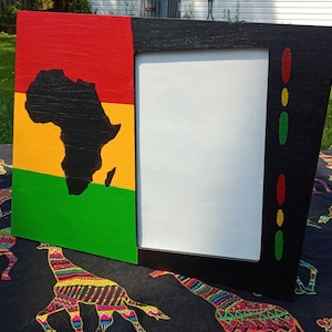 Africa Photo Frame Handmade Wooden Home Décor Tabletop Art Gifts - Etsy