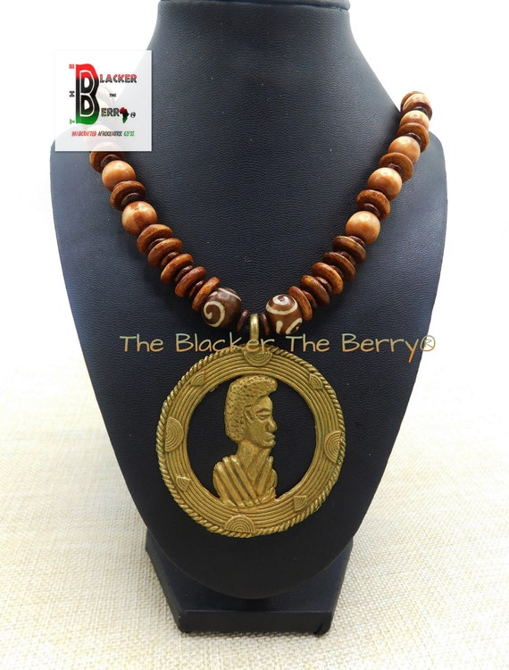 African Men Jewelry Mask Beaded 