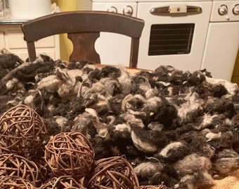 All Natural NESTING WOOL REFILL for Bird Nests - Wild Birds, Nester, Nest Building, Jacob Sheep (Wool Only)