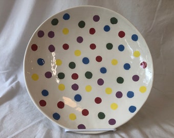 Polkadot plate