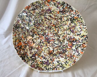 Multicolored Serving Plate