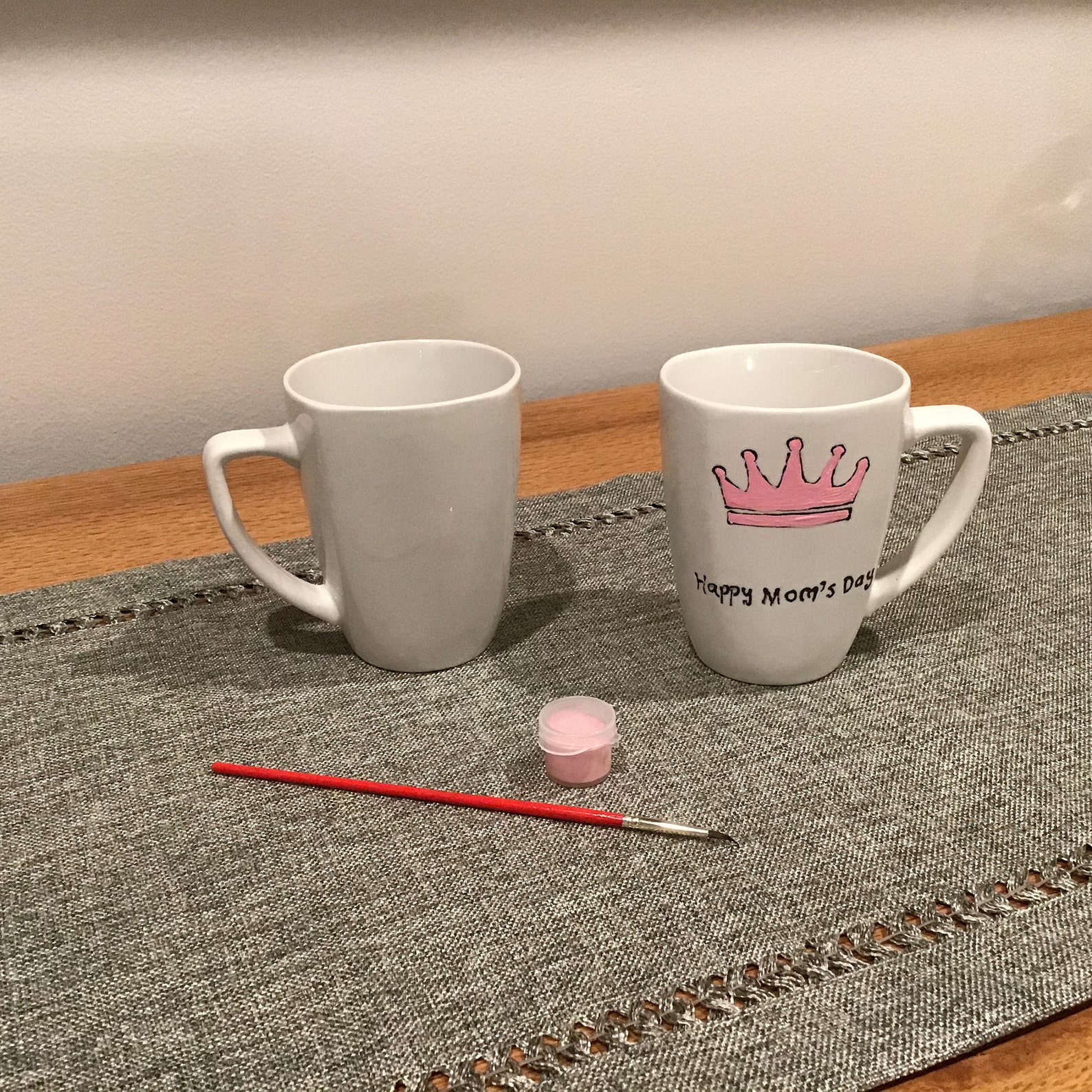 DIY PAINT Your Own Mug Craft Kit Mothers Day Kids Adults Etsy