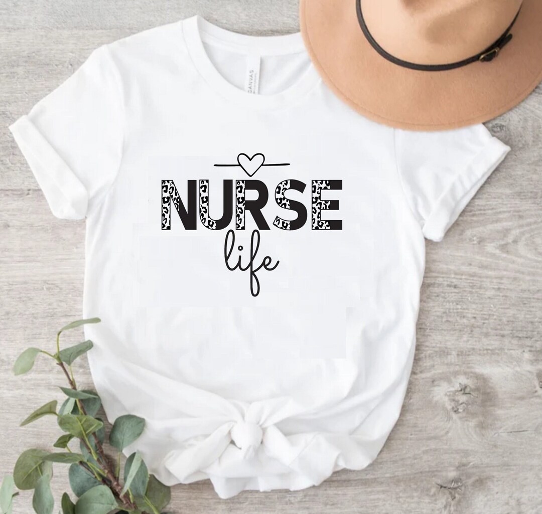 Nurse Shirt Nurse Life Shirt Nursing School Tee Registered - Etsy