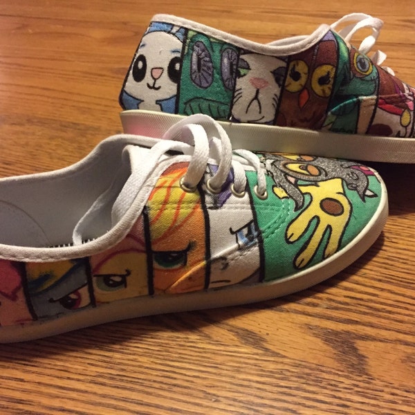 Custom Illustrated Shoes