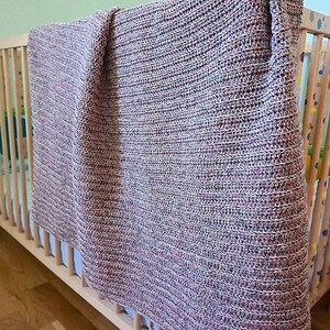 Crochet pattern, Baby blanket pattern, Crochet throw pattern, Step by step crochet blanket tutorial, Gift for baby, Baby shower gift idea