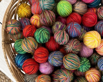 Lot De Pelotes De Laine - Occasion - Pour Tricot, Crochet Ou Loisirs Créatifs