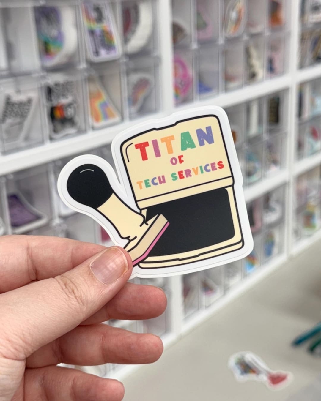 Library Technical Services Vinyl Sticker, Trendy Water Bottle Decal ...