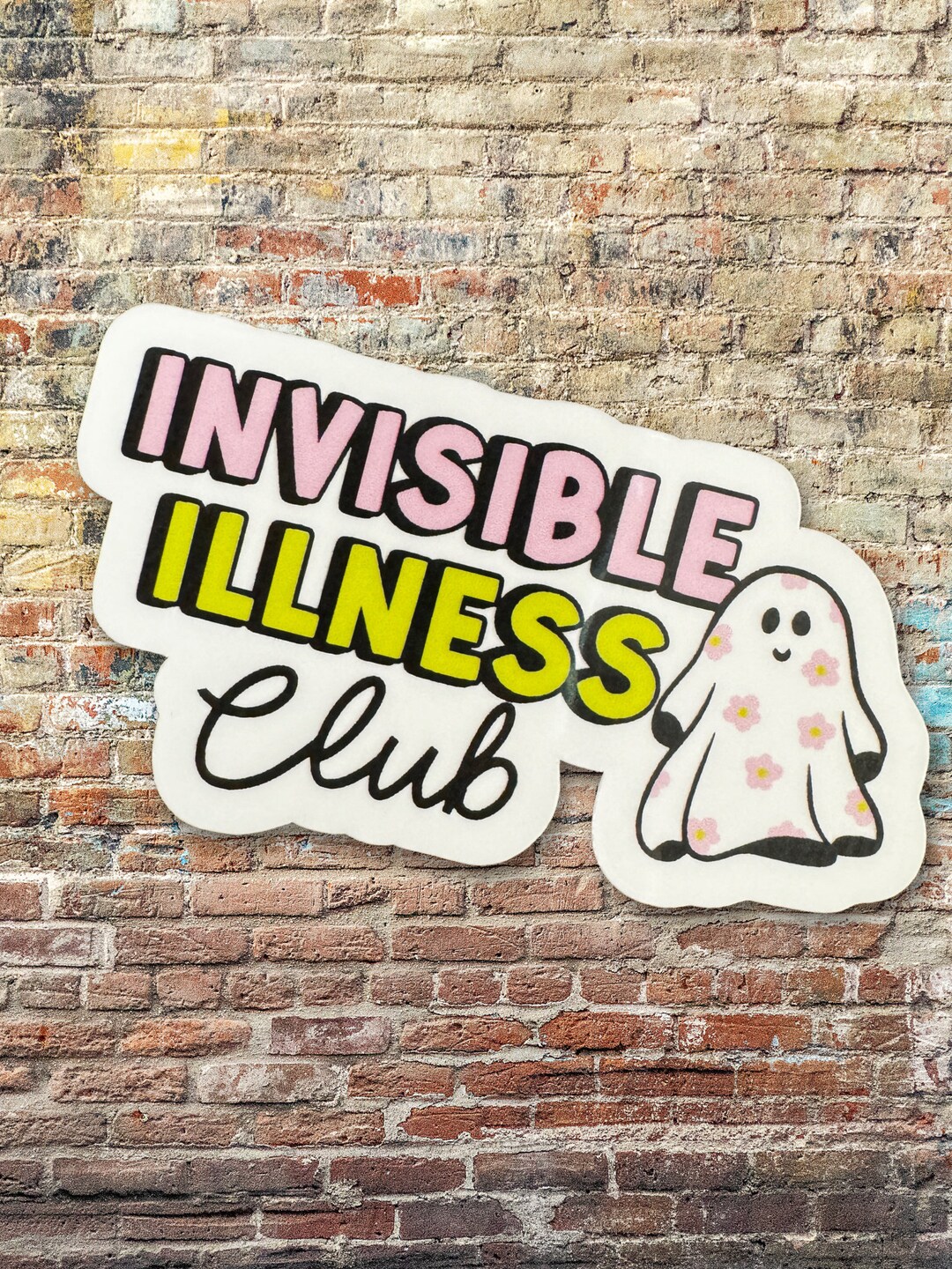 Diseased Sticker Chronic Illness Sticker, Trendy Water Bottle Decal, Spoonie Gift ...