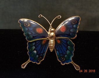 Vintage Butterfly Pin