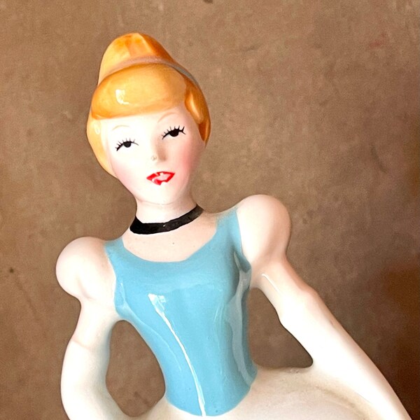 Vintage Disney’s Cinderella Porcelain Figurine Disney Japan